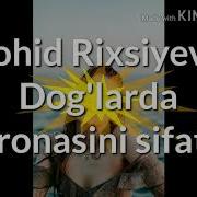 Zohid Rixsiyev 2020