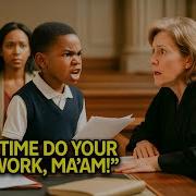 Black Kid Loses It Class