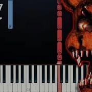 Five Nights At Freddy S 4 Song Break My Mind Slow Easy Piano Tutorial