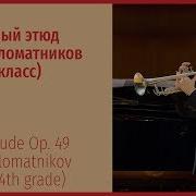 Концертный Этюд Гедике