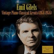 Piano Concerto No 2 In G Minor Op 22 Ii Allegro Эмиль Гилельс
