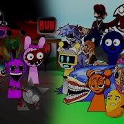 You Can T Run Fnf But Everyone Sings