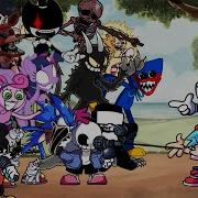Fnf Technicolor Tussle But Different Characters Sing It Everyone Sings Technicolor Tussle
