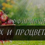Аффирмации Аффирмации На Успех И Процветание Светлана Нагородная