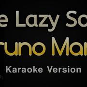 Bruno Mars Lazy Song Karaoke