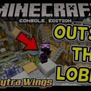 Minecraft Tu51 Outside Mini Game Lobby With Elytra Wings Minecraft