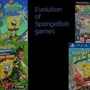 Evolution Of Spongebob Games