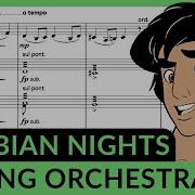 Arabian Nights From Aladdin Arranged For String Orchestra String Quintet Sheet Music Demo