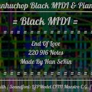 Hsr End Of Love My Composition 220 916 Notes Black Midi