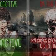 Nightcore Radioactive In The Dark Mashup Switching Vocals