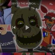 Springtrap And Phantom Foxy React To Fnaf 3 Song Run Run