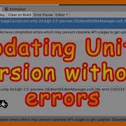 Openning Unity 2D Animation Project With Another Unity Version Without Errors Gameaning Studio