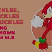 3 Knuckles Sings Unknown From M E Ai Cover