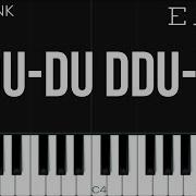 Blackpink 뚜두뚜두 Ddu Du Ddu Du Piano Tutorial