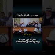Кара Дубадан Кантип Сактануу Керек Шейх Чубак Ажы