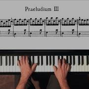 Well Tempered Clavier Book I Prelude No 3 In C Sharp Major Bwv 848