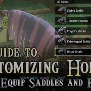 Guide Equip Saddles And Bridles On Horses The Legend Of Zelda Breath