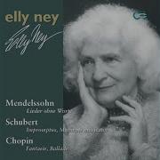 Moment Musical In C Sharp Minor Op 94 No 4 Elly Ney