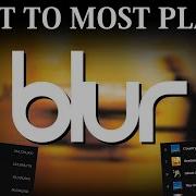 Least Most Songs Blur