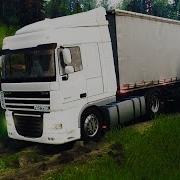 Фура Daf Испытание По Грязи В Spintires