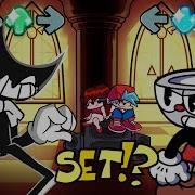 Fnf Bonedoggle But Bendy Sans And Cuphead Sing
