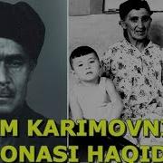 Islom Karimovning Ota Va Onasi Haqida Ma Lumot