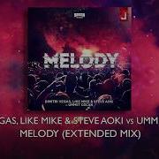 Dimitri Vegas Like Mike Steve Aoki Vs Ummet Ozcan Melody Extended Mix