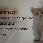 Miao Miao Cat Chinese Famous Song Xue Mao Jiao Xiao Pan Pan Xiao Feng Feng 學貓叫 Pinyin