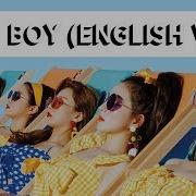 8D Audio Bad Boy English Version Red Velvet