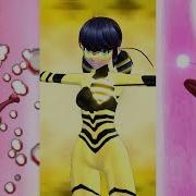 Mmd Miraculous Chloé Queen Bug Transformation Kwami Swap Fanmade 3D Animation