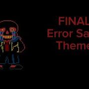 Final Error Sans Theme