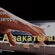 Видеоурок На Синтезаторе А Закаты Алые