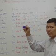 Lesson 35 I Have Spoken 2 Present Perfect Hozirgi Tugallangan Zamon