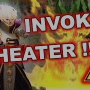 Dota 2 Cheater Invoker Using Auto Sun Strike Full Spell Combos