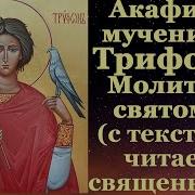Акафист Мученику Трифону