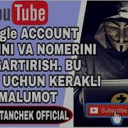 Account O Zgartirish