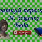 М Зощенко Беда