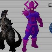 Fictional Size Comparison