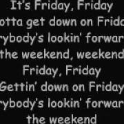Rebecca Black Friday Lyrics