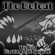 Fnf The End But Black Cover
