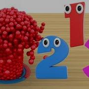 Learn Numbers With Colorful Balls Surprise Balls