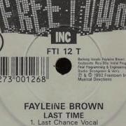 Fayleine Brown Last Time Last Chance Vocal