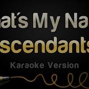 Descendants 2 What S My Name Instrumental