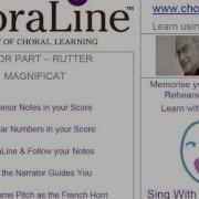 Tenor Part Rutter Magnificat