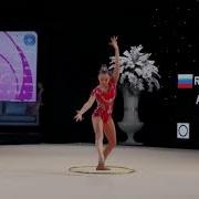 Арина Аверина Обруч Финал Кубок Мира Баку 2017