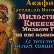 Акафист Милостивой Божьей Матери