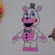 How To Draw Helpy Funtime Freddy Fnaf Как Нарисовать Хэлпи Фантайм Фредди Фнаф