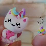 Кошка Единорожка С Какашкой Diy Которожка Лепим Радужного Котёнка Полимерная Глина Мастер Класс