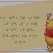 Shoulder To Shoulder Pooh