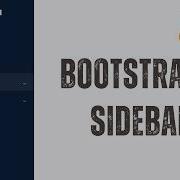 Bootstrap Sidebar Navigation Menu